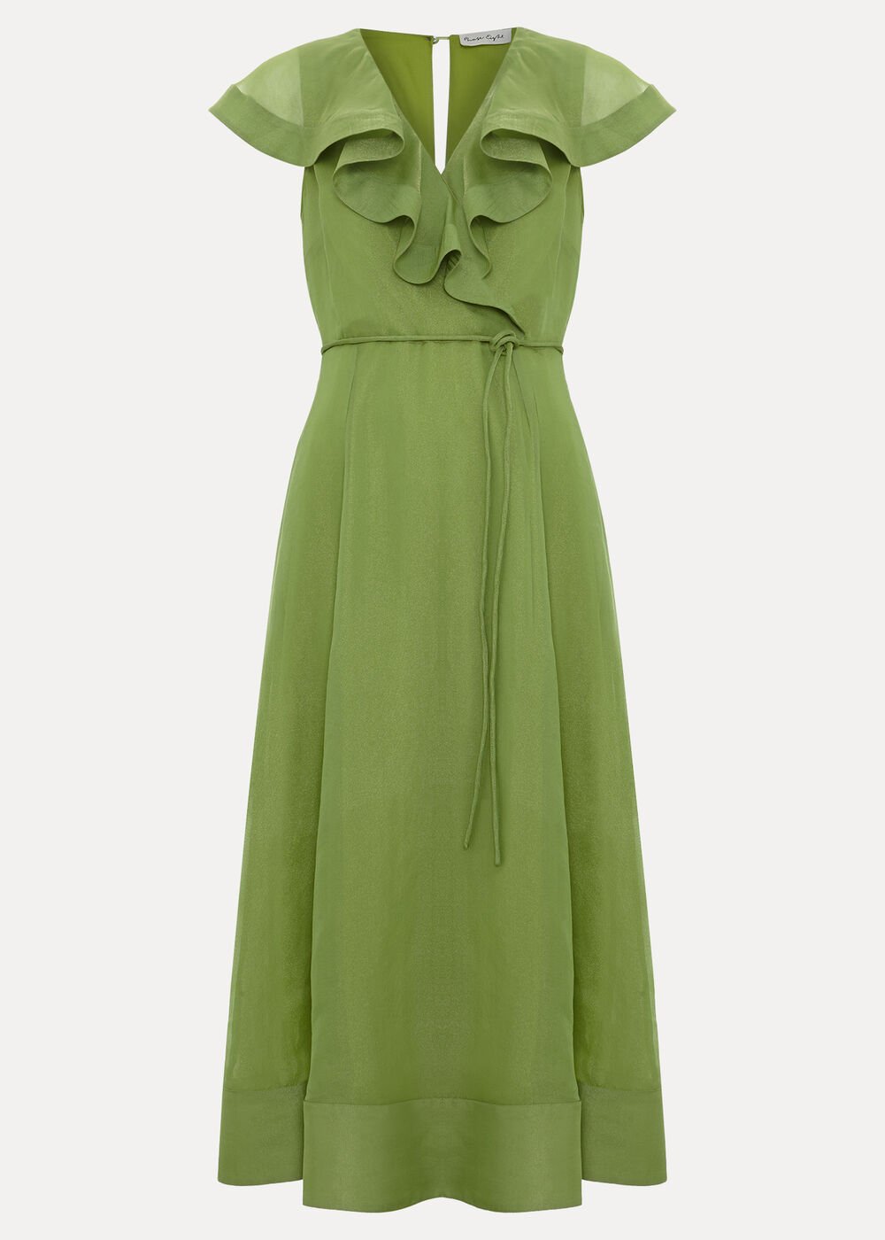 Annette Frill Dress - Green