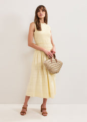 Cady Buttermilk dress - Yellow