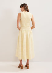 Cady Buttermilk dress - Yellow