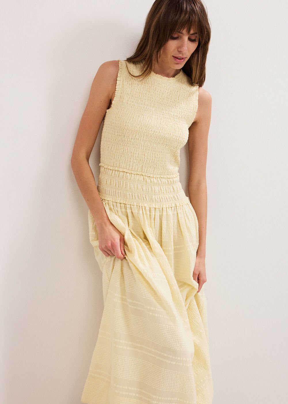 Cady Buttermilk dress - Yellow