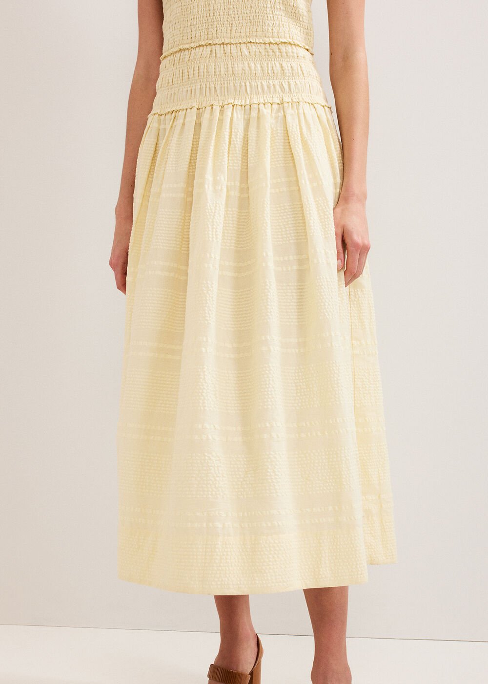 Cady Buttermilk dress - Yellow