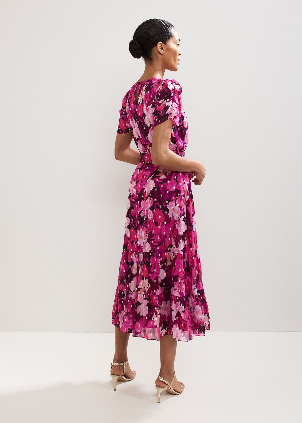 Azalea Floral Dress - Multi
