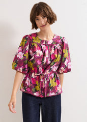Pia Floral Blouse - Multi