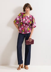 Pia Floral Blouse - Multi