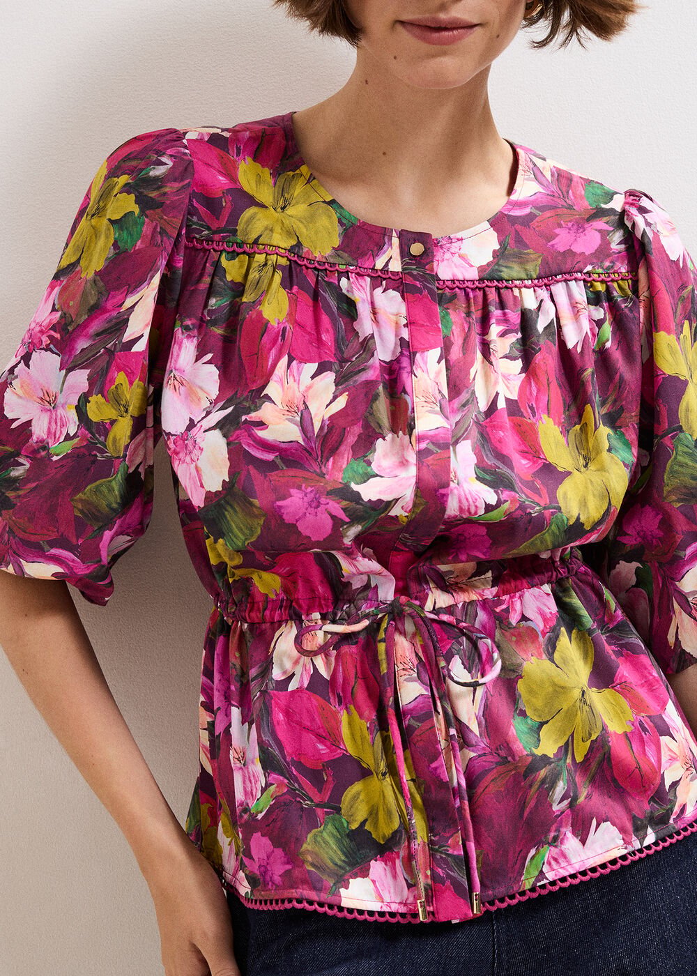 Pia Floral Blouse - Multi