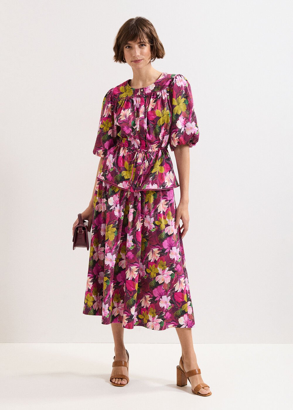 Pia Floral Blouse - Multi