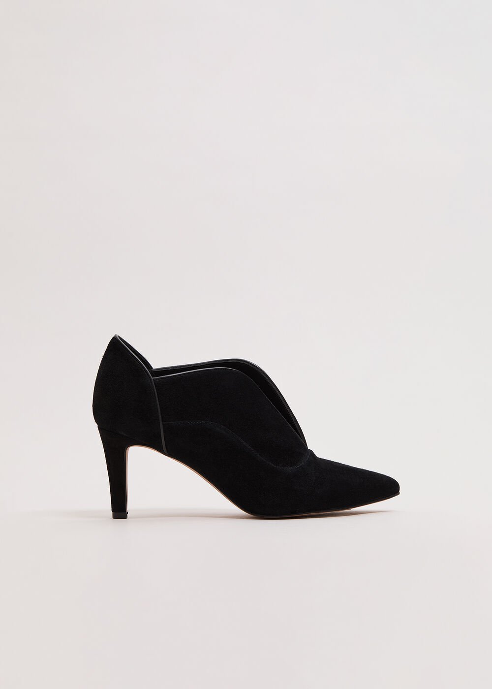Split Front Boot - Black