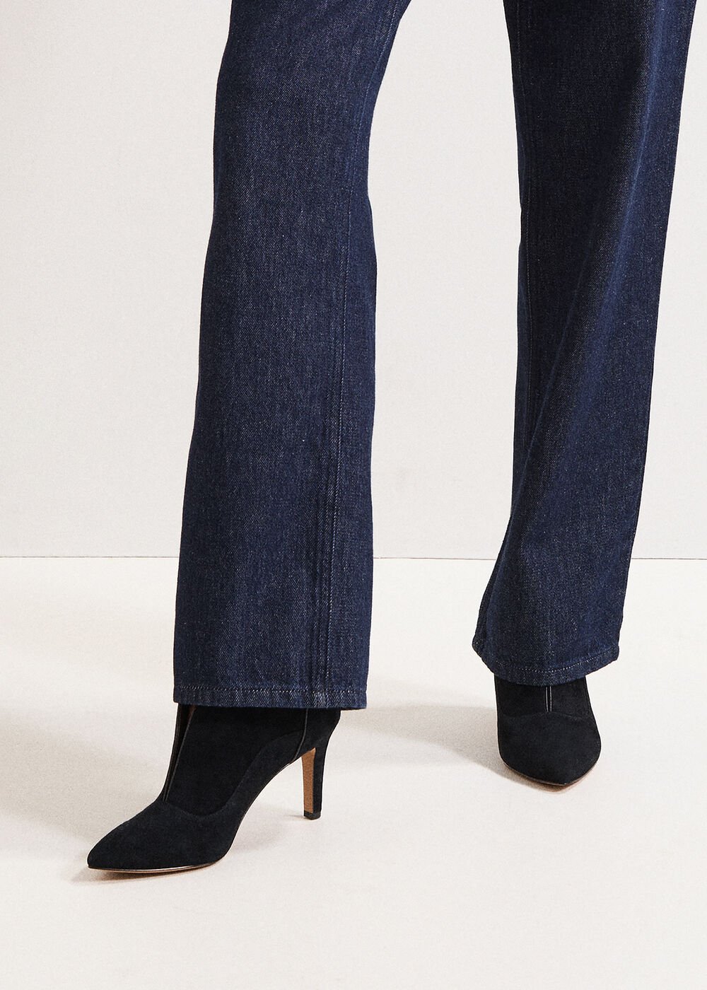 Split Front Boot - Black