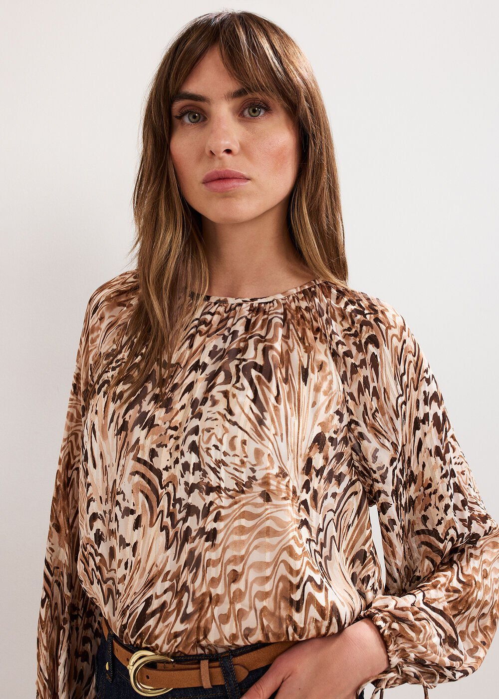 Rafaella Blouse - Neutral