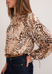 Rafaella Blouse - Neutral
