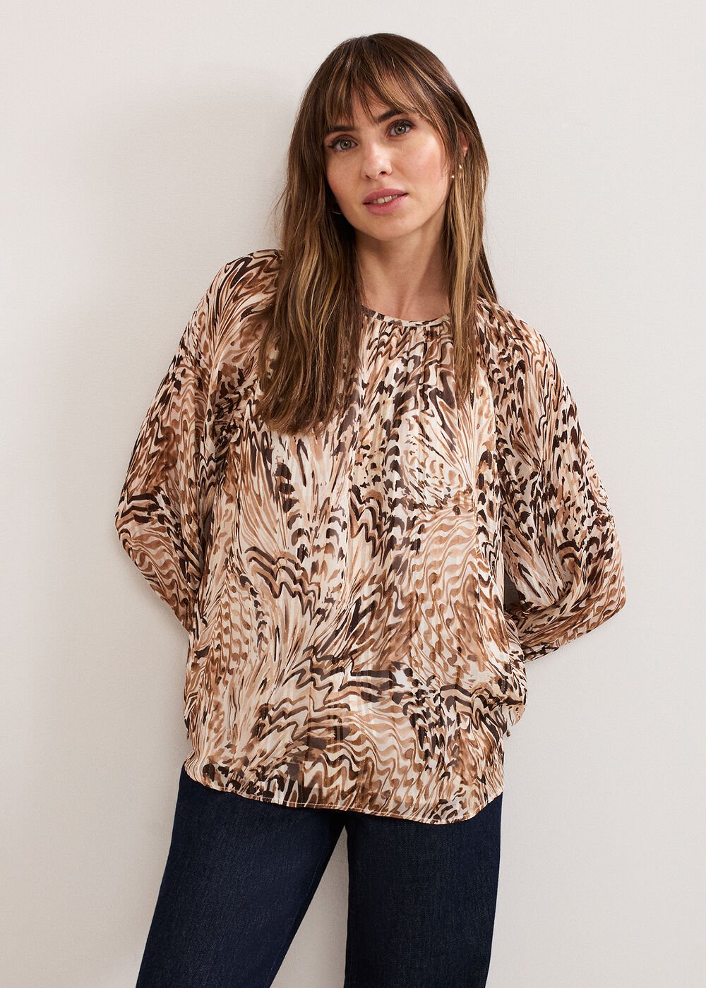 Rafaella Blouse - Neutral
