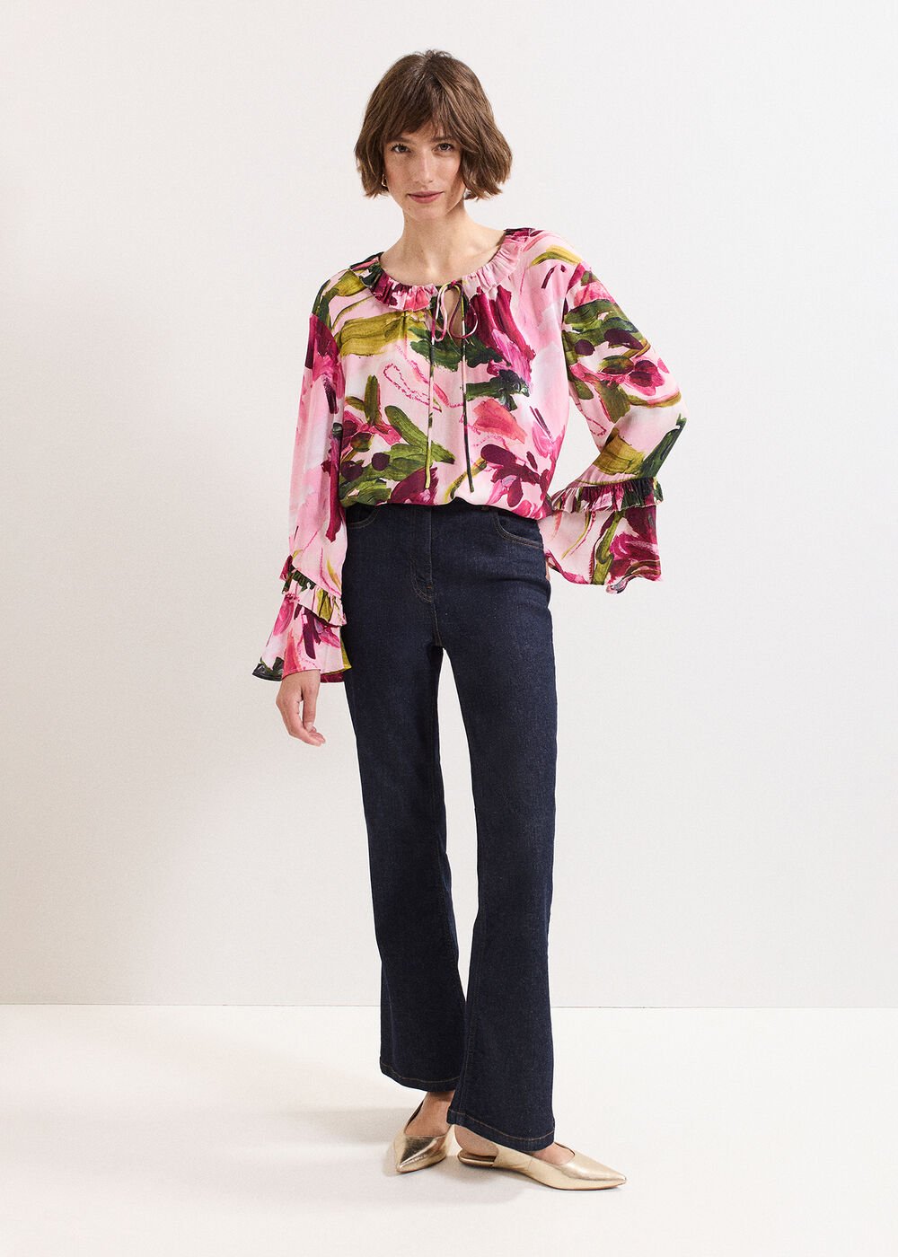 Andi Floral Blouse - Multi