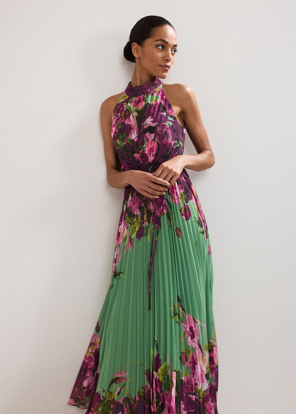 Petite Dahlia Dress - Multi
