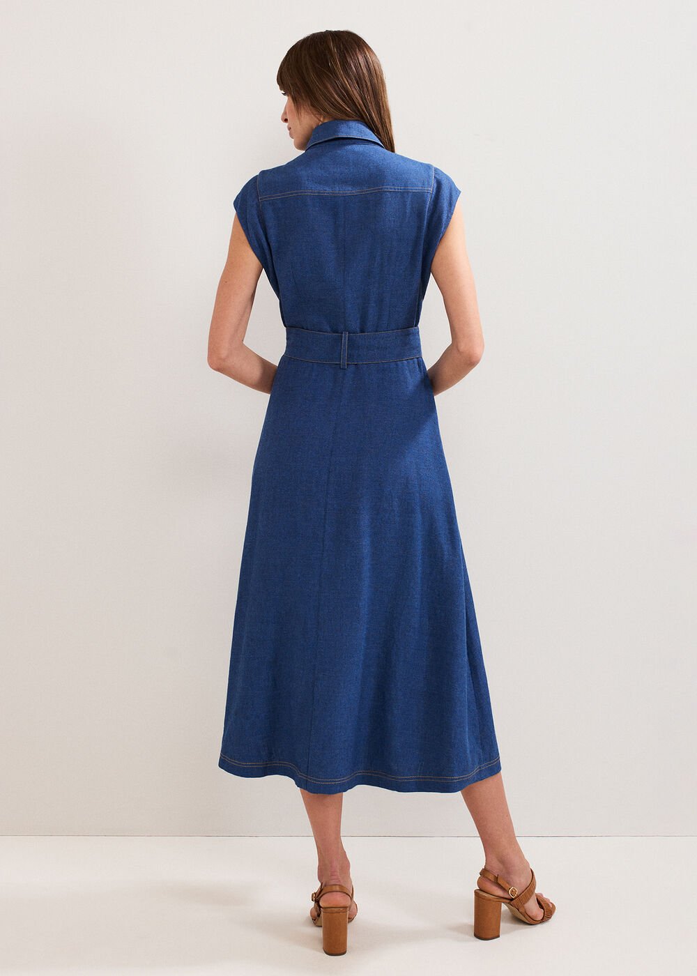 Luiza Denim Dress - Denim