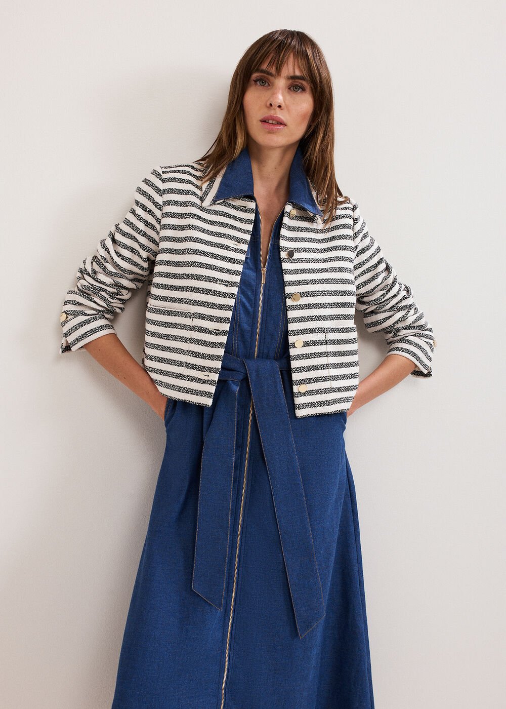Luiza Denim Dress - Denim
