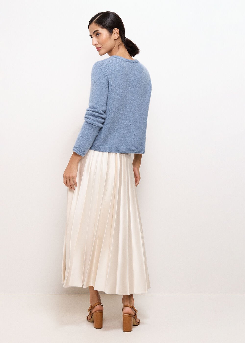 Sybilla Midi Skirt - Neutral