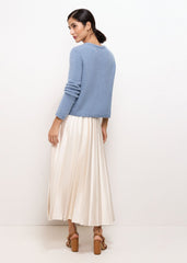 Sybilla Midi Skirt - Neutral