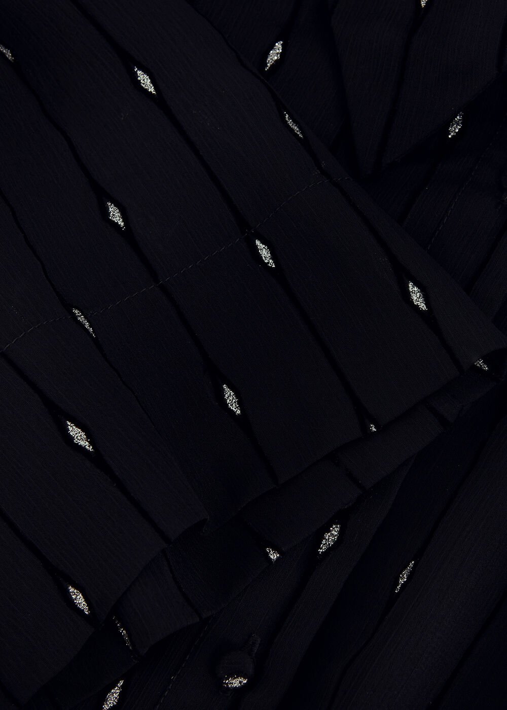 Tessa Glitter Dress - Black