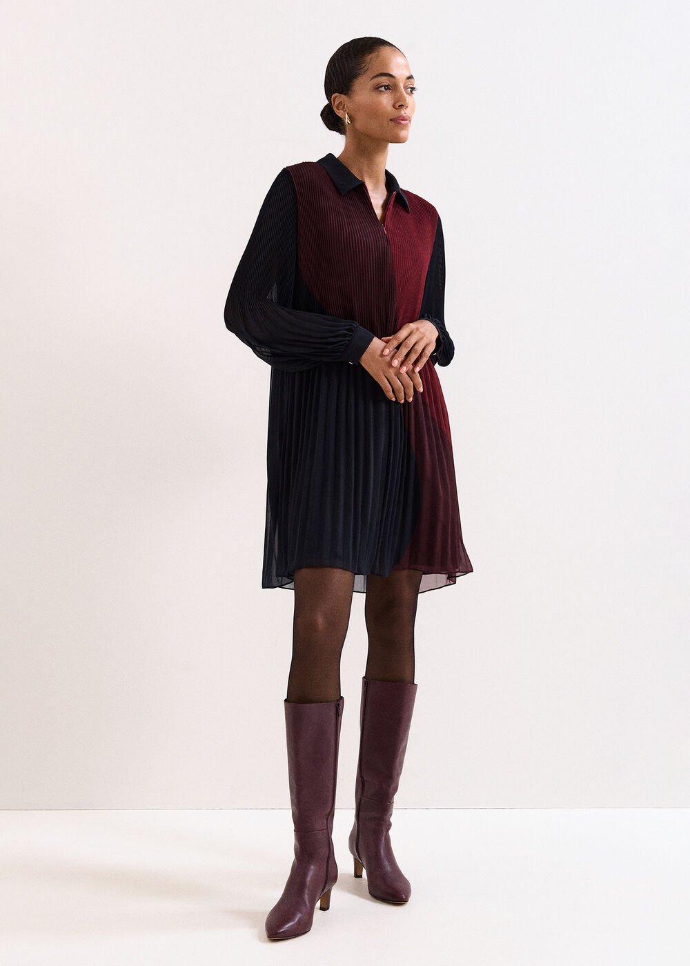 Ella Colourblock Dress - Multi