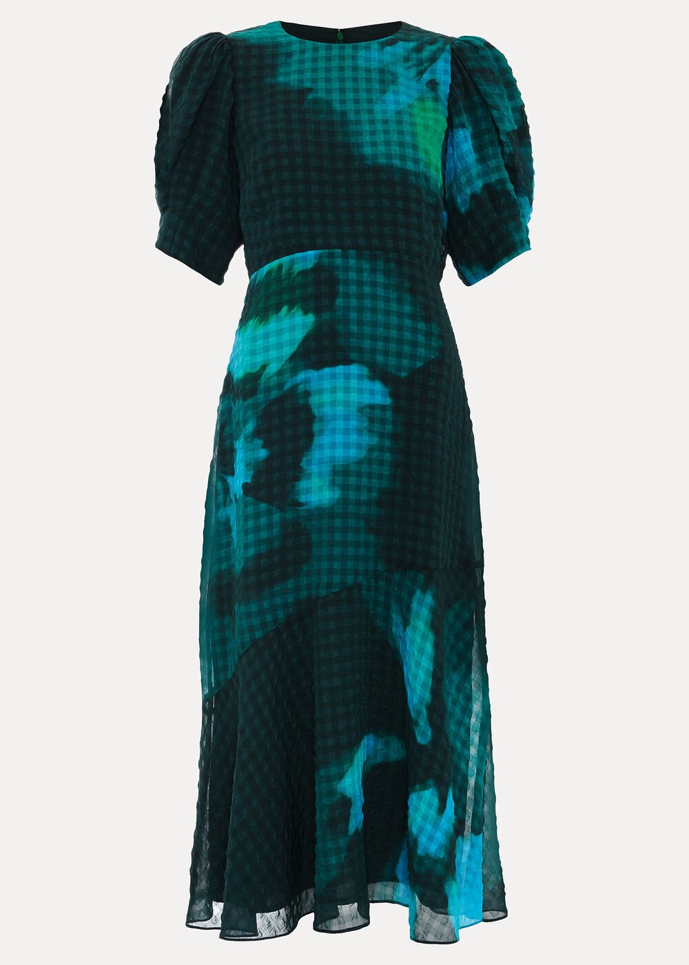 Petite Nancy Midi Dress - Green