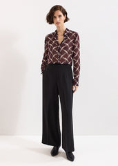 Cora Check Shirt - Burgundy