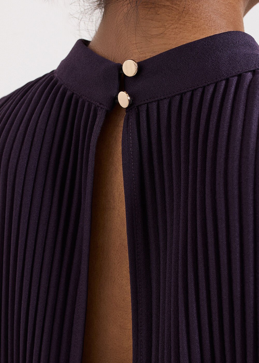 Gracie Ribbed Dress - Purple