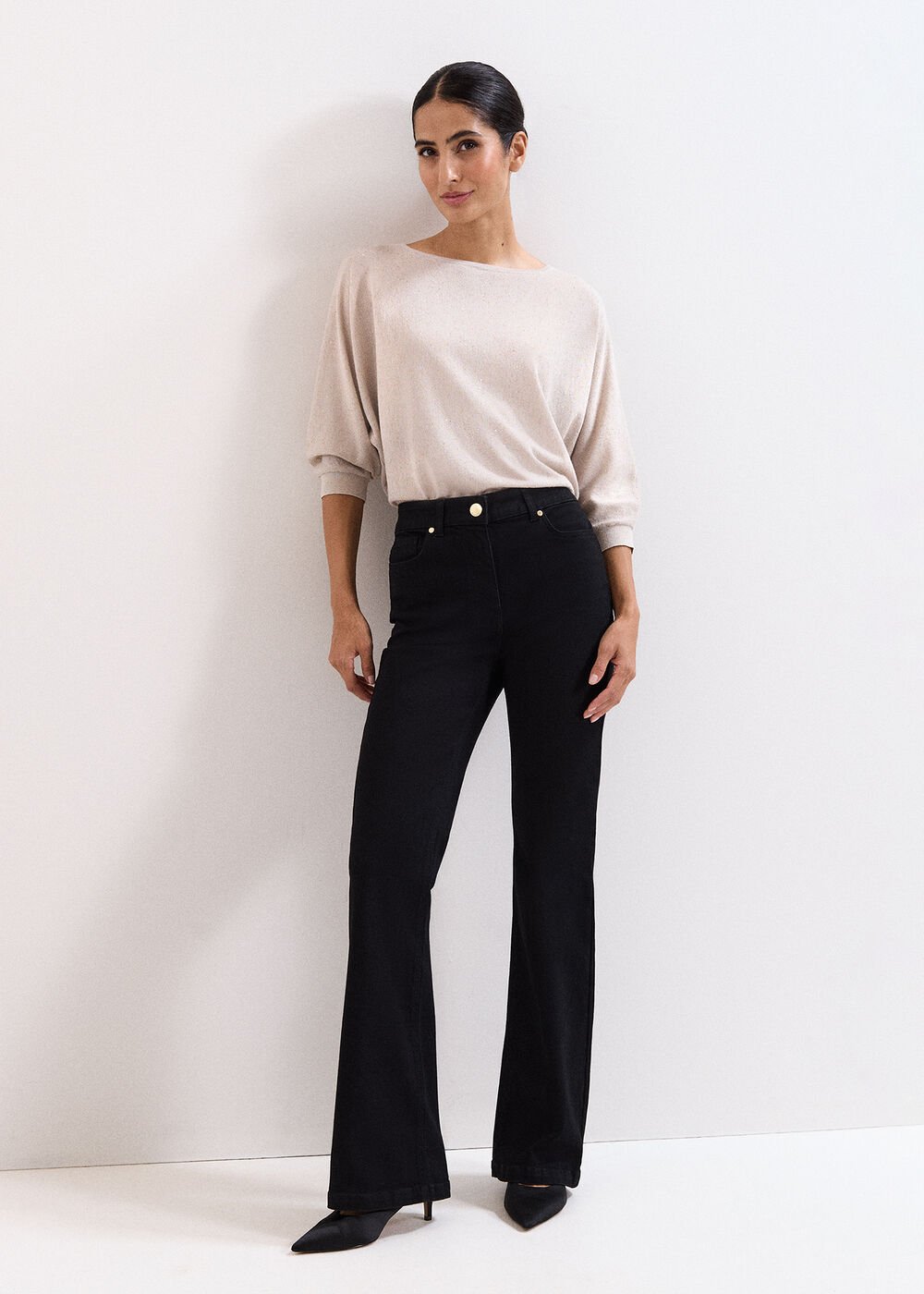 Sequin Cristine Knit - Gold