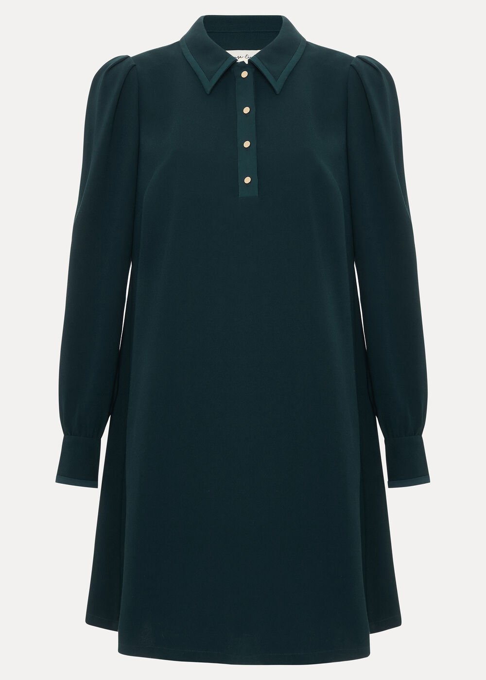 Petite Gina Swing Dress - Green