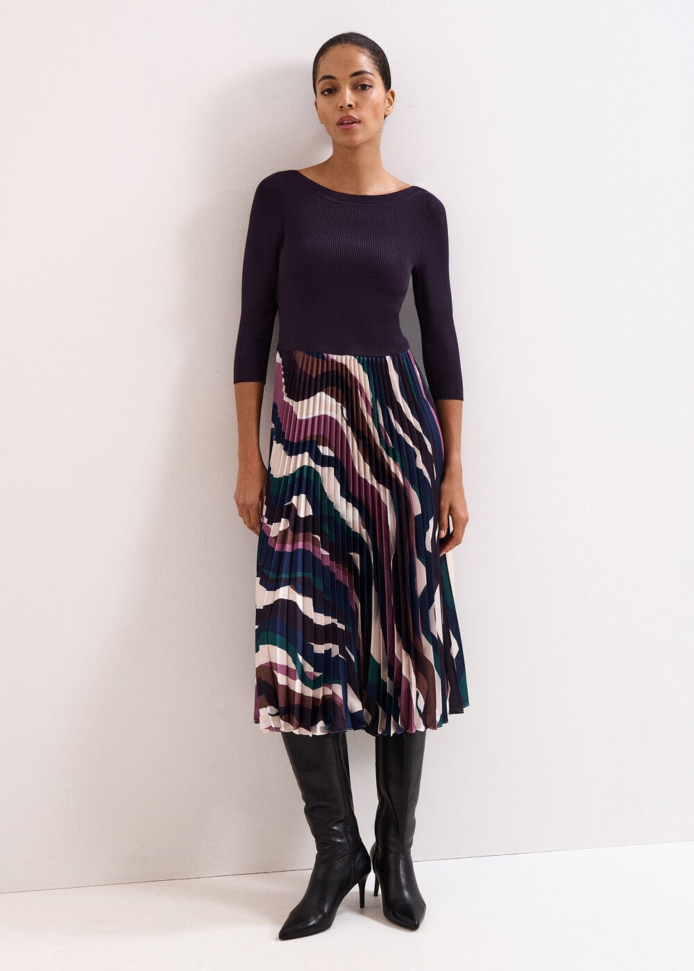Riley Woven Dress - Multi