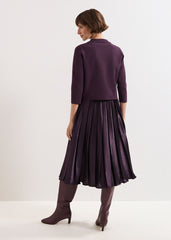Penny Jacket Dress - Purple