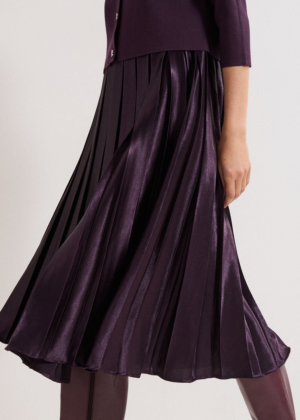 Penny Jacket Dress - Purple