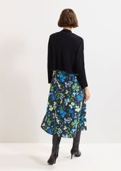 Izzy Jumper Dress - Black Multi