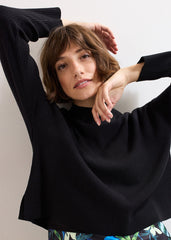 Izzy Jumper Dress - Black Multi