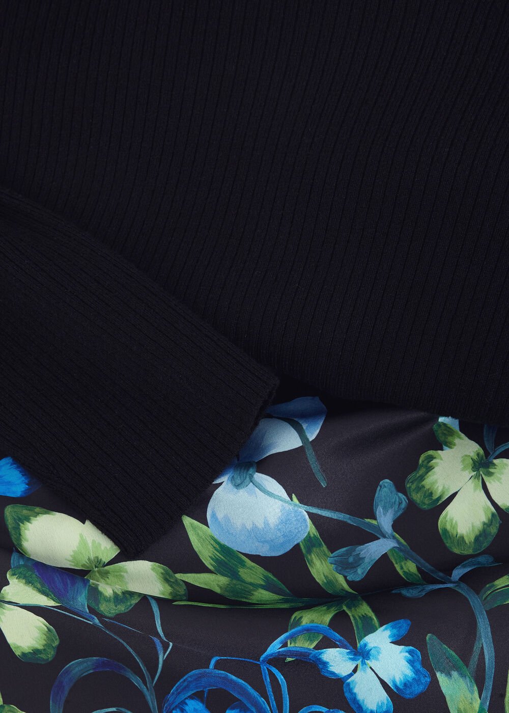Izzy Jumper Dress - Black Multi