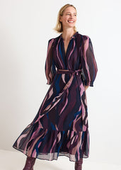 Petite Carra Midi Dress - Multi