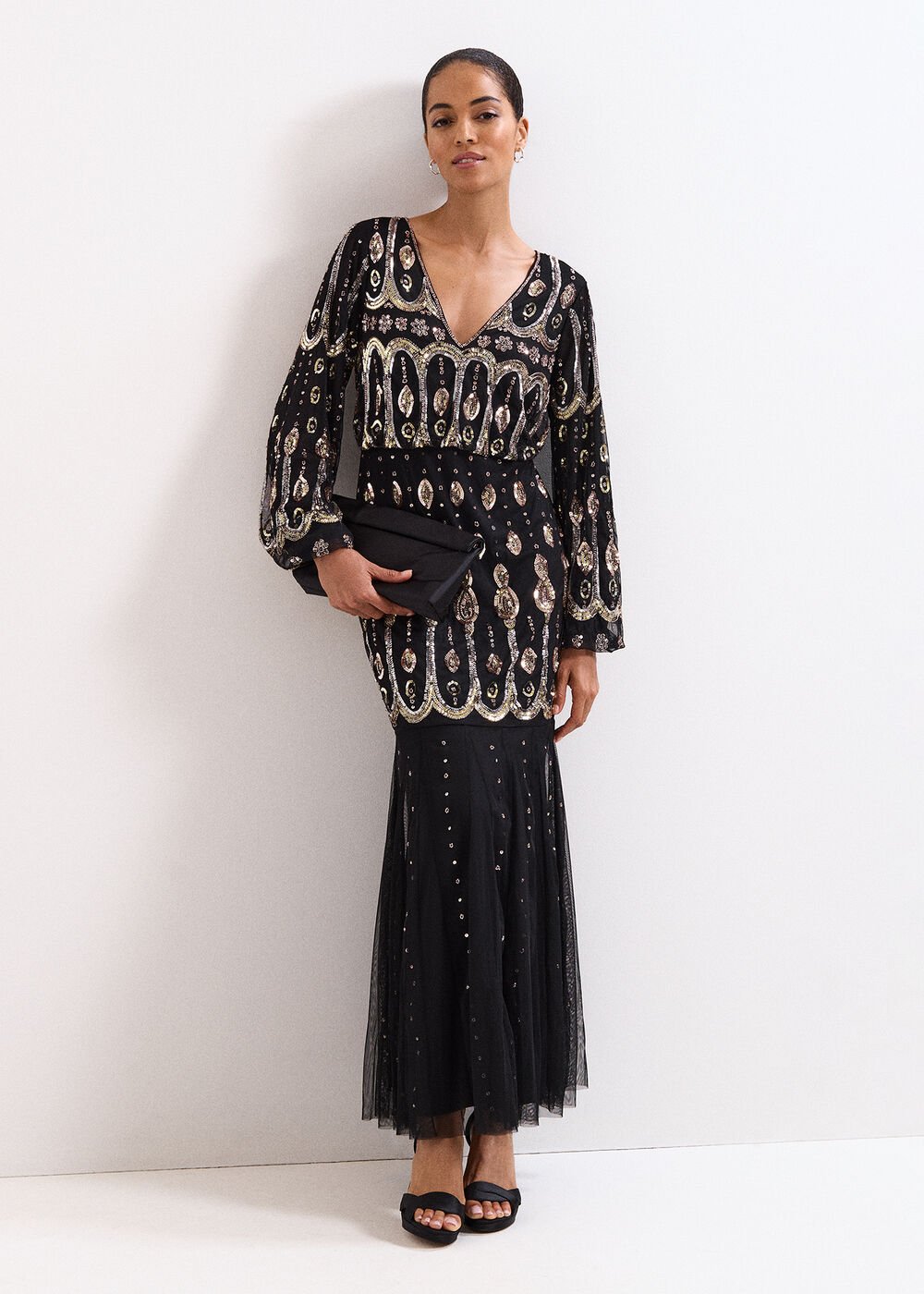 Sasha Black Dress - Black