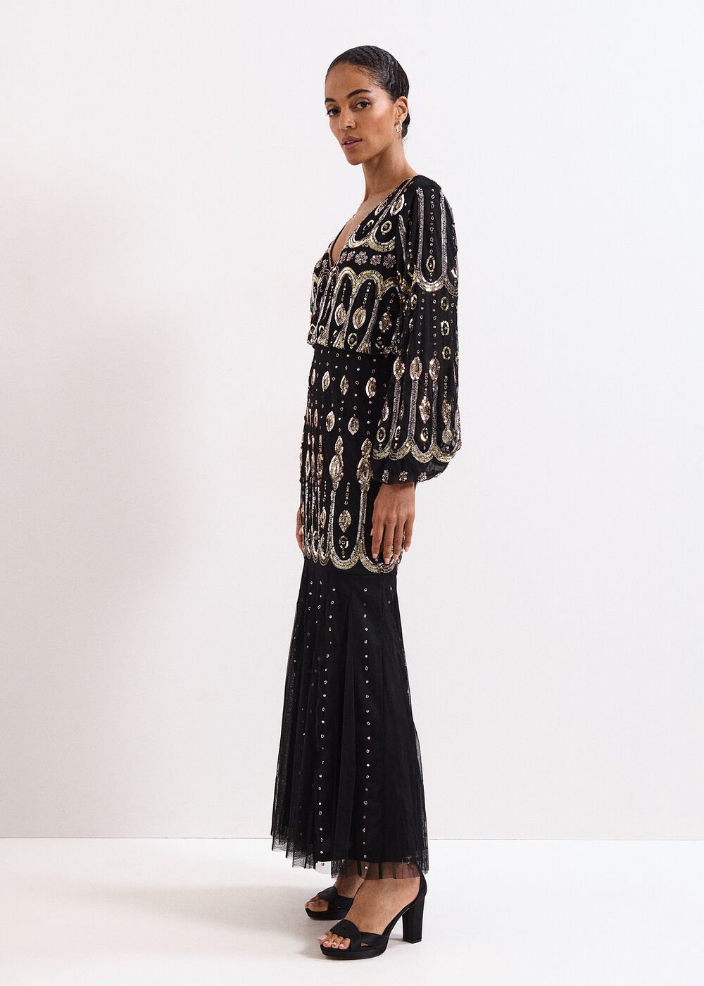 Sasha Black Dress - Black