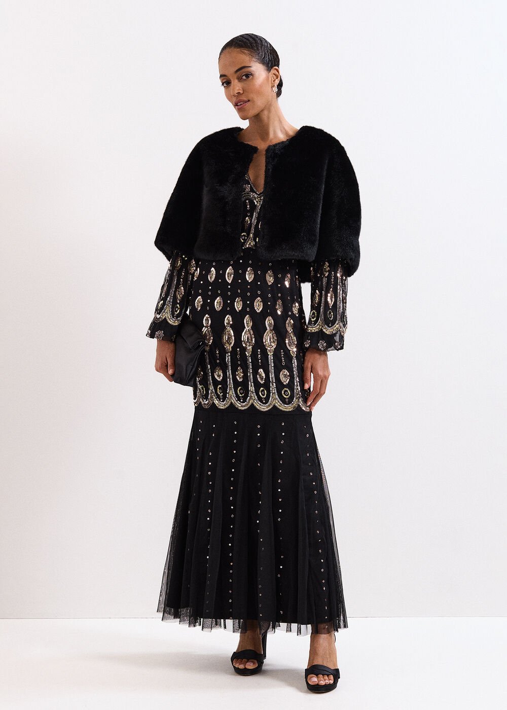 Sasha Black Dress - Black