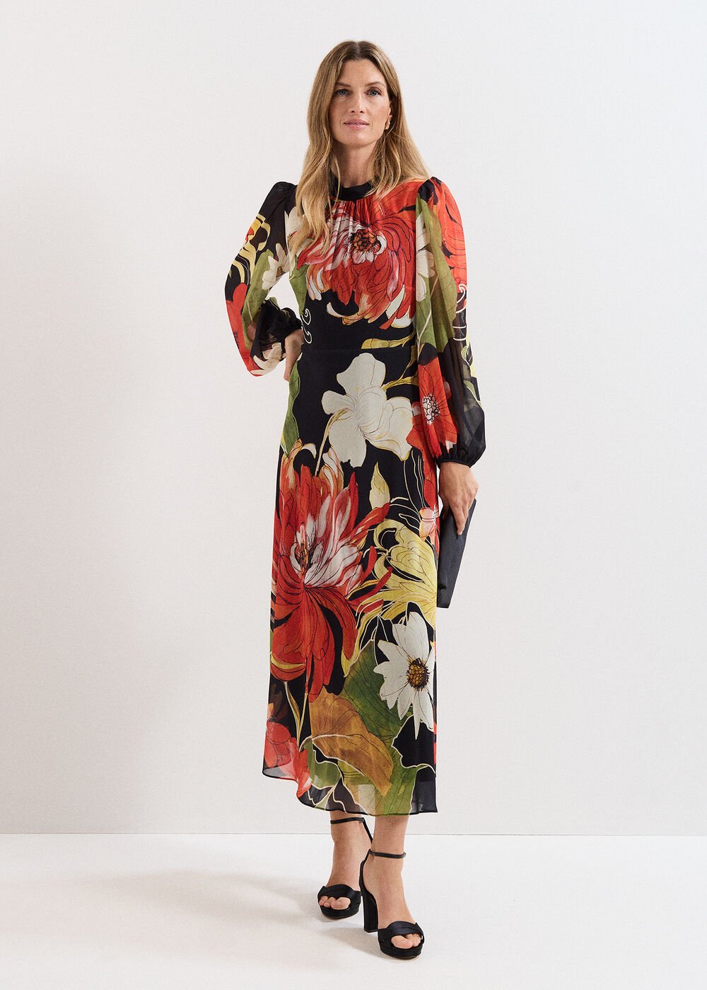 Eve Floral Maxi Dress - Multi