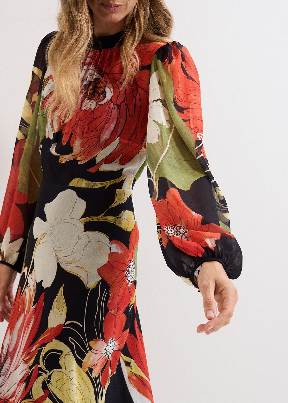 Eve Floral Maxi Dress - Multi