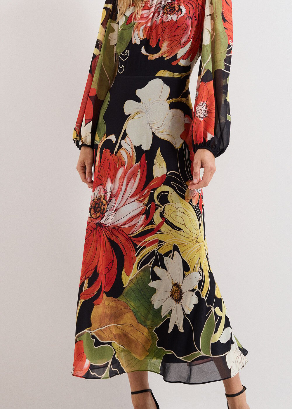 Eve Floral Maxi Dress - Multi