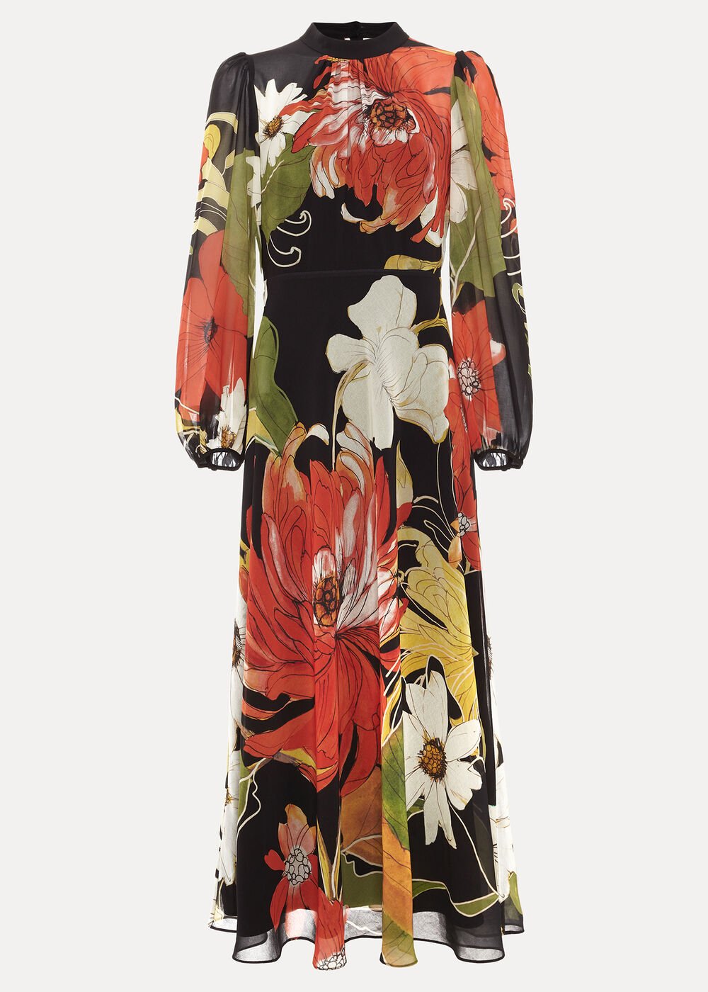 Eve Floral Maxi Dress - Multi