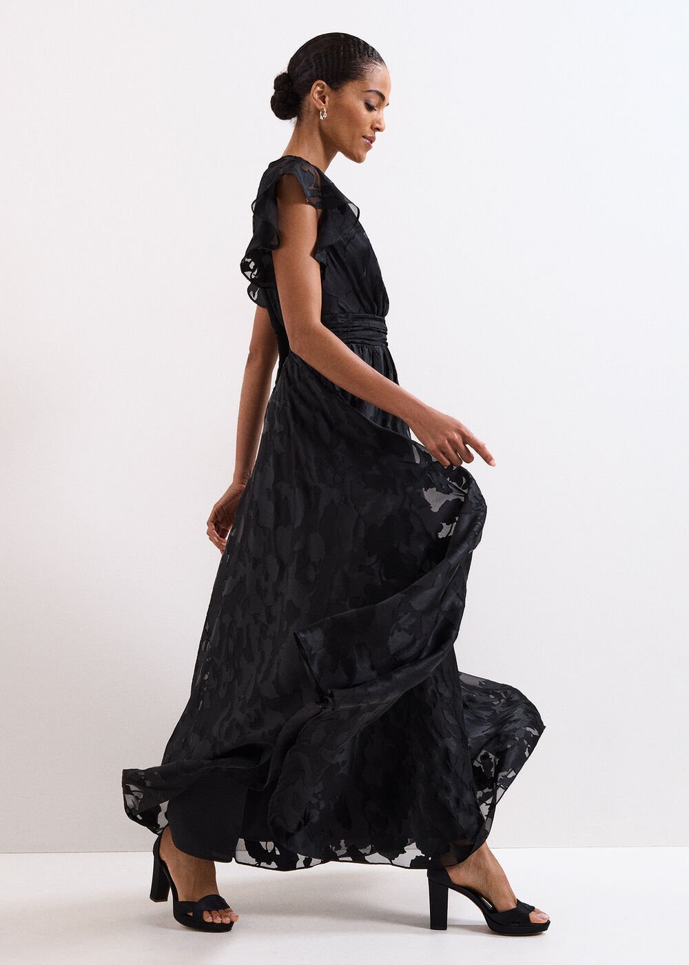 Liana Black Dress - Black
