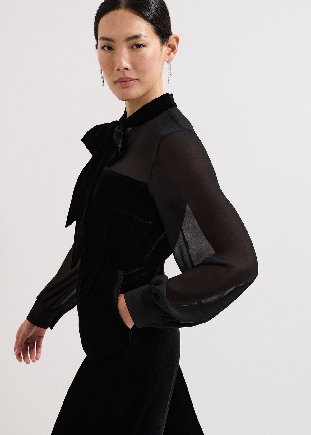Magie Black Jumpsuit - Black