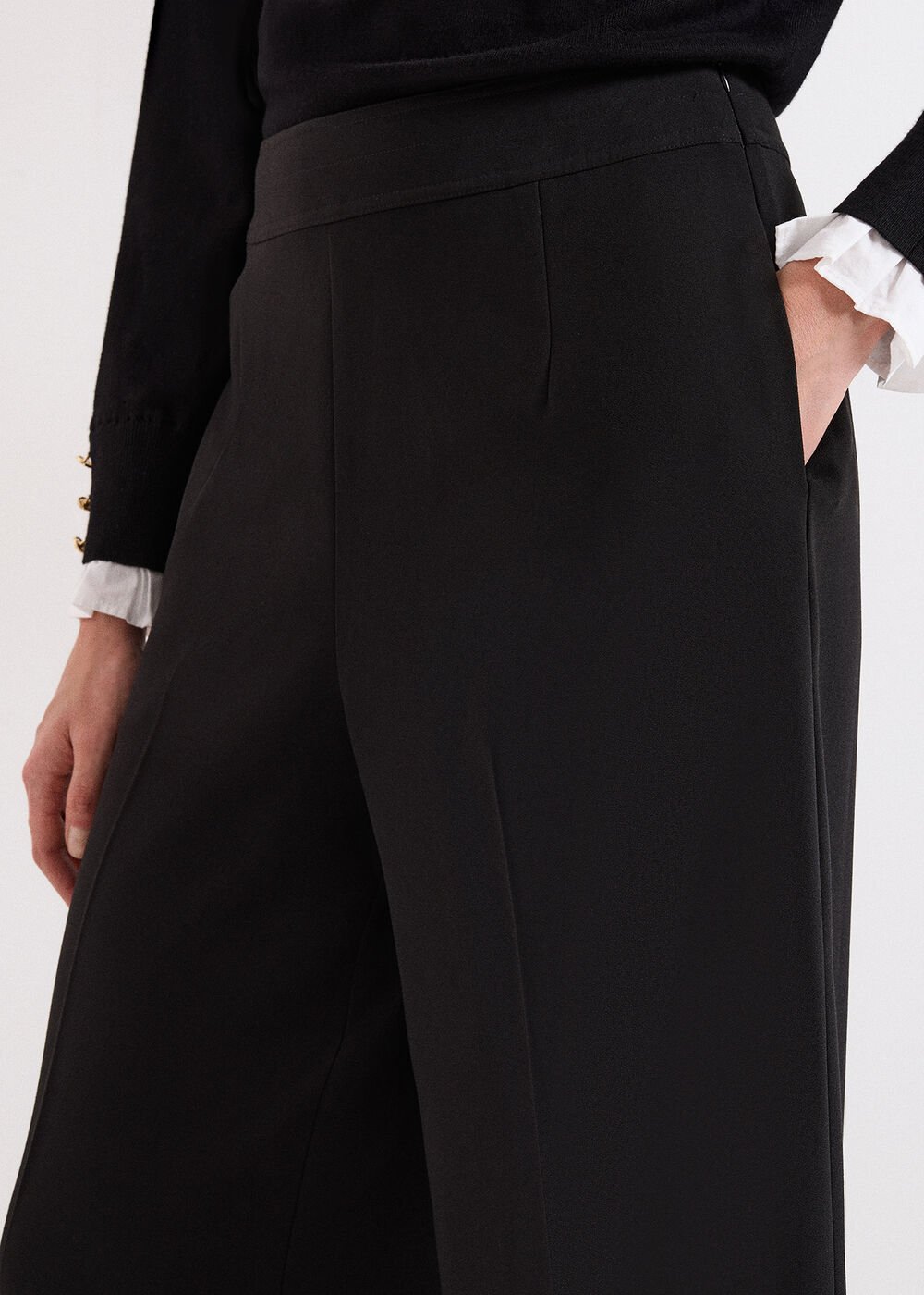 Petite Vari Trouser - Black