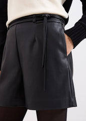 Finlay PU Short - Black