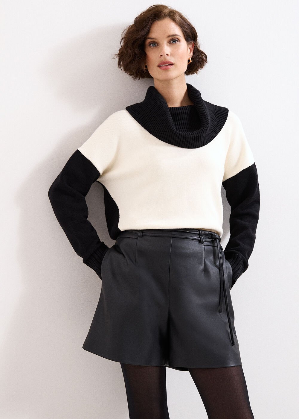 Finlay PU Short - Black