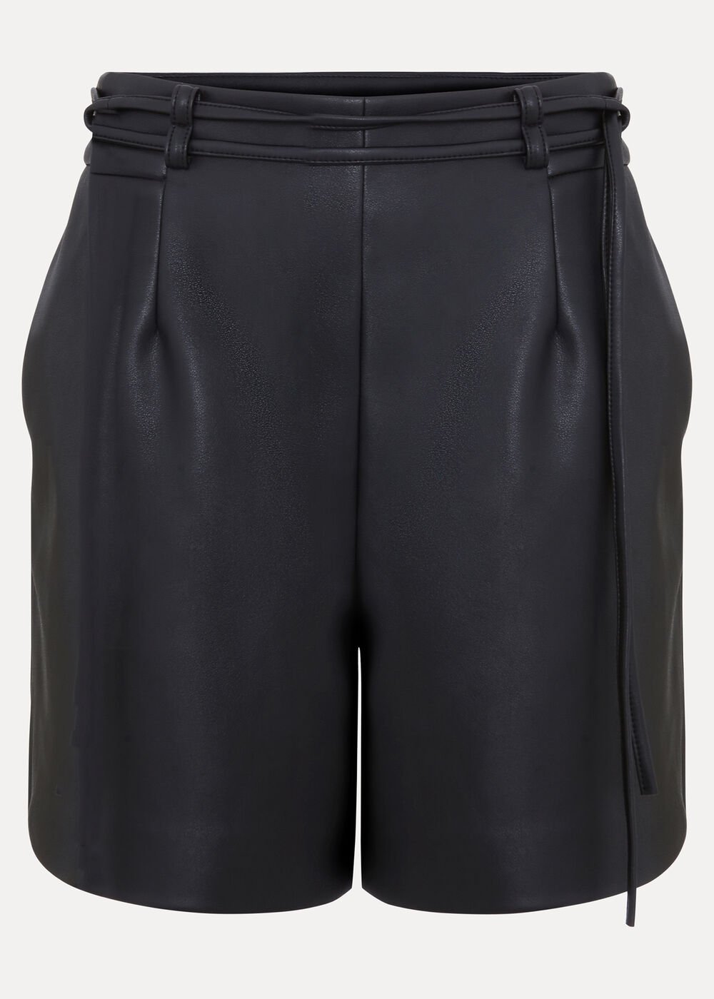 Finlay PU Short - Black