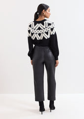 Kenzie PU Trouser - Black
