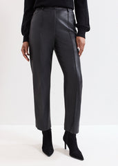 Kenzie PU Trouser - Black